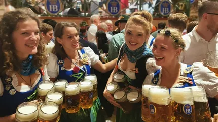 Oktoberfest 2023. Cât costă o halbă de bere la festivalul de la Munchen