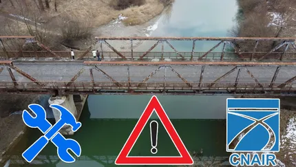 CNAIR încă percepe rovinietă asupra unui pod care are 90 de ani și se află în degradare!