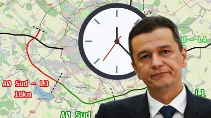 Grindeanu și-a schimbat deciziile în privința inaugurării Lotului 1 de pe Autostrada București Sud. „Pe lotul 1 al Autostrăzii A0 de Centura Sud-București a început astăzi turnarea betonului”