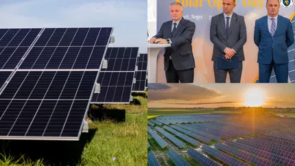 Moment important în dezvoltarea energiei solare pentru România! În județul Argeș a fost inaugurat cel mai mare parc fotovoltaic. Acesta va putea alimenta alimenta 100.000 de gospodării