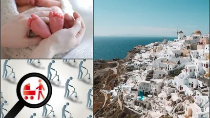 Grecia, în pericol! Scăderea natalității a devenit o problemă pentru greci. Populația țării s-ar putea reduce cu peste 1 milion de persoane până în 2050