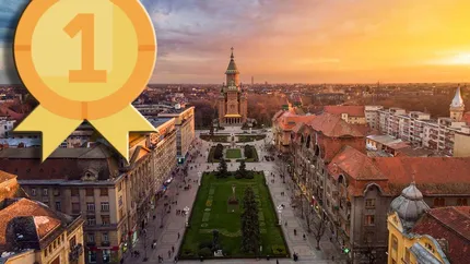 Timișoara, un oraș de poveste! Acestuia i s-a acordat titlul de Capitală Europeană a Culturii specific anului 2023