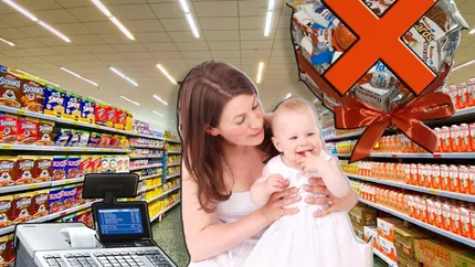Politica supermarketurilor se schimbă. Ce trebuie să știe părinții atunci când pășesc în supermarket cu copiii!