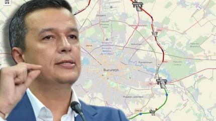 Ministrul Transporturilor, Sorin Grindeanu, anunță deschiderea Autostrăzii A0! Lotul 2 este aproape finalizat: „Suntem la 95% progres.”