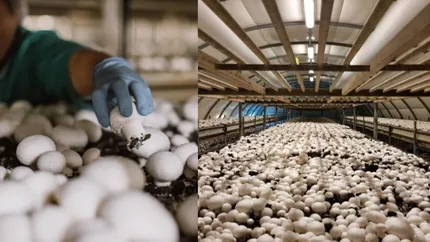Un producător de ciuperci din judeţul Sălaj, Boglar Champ, vinde 1.200 de tone de ciuperci lunar. Afaceri de 140 mil. lei în 2023
