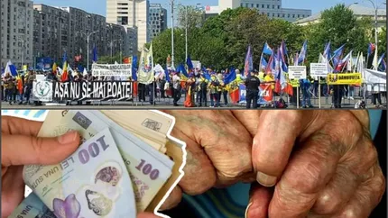 Noua Lege a Pensiilor, cauza celui mai mare protest pentru bani! 7 categorii de angajați au ieșit azi în Piața Victoriei să-și strige nemulțumirile
