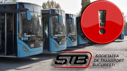 Anunț Societatea de Transport București (STB). Această stație de tramvai a fost suspendată începând cu data de astăzi, 1 noiembrie 2023!