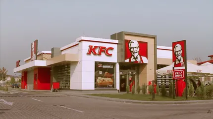 KFC a înregistrat creșteri mai mult decât duble. Societatea a atins borna de un miliard de lei în 2023