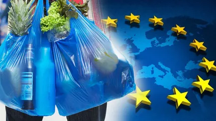 Uniunea Europeană vrea să scape de pungile de plastic până în 2040. Vânzarea acestora ar putea fi interzisă