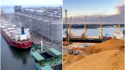 Record incredibil în portul Constanța! S-a expediat o cantitate de 32 milioane de tone de cereale ucrainene, în primele 11 luni ale anului