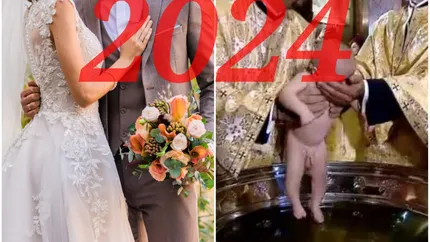 În 2024 sunt mai multe zile în care nu se fac nunți și botezuri. Iată lista