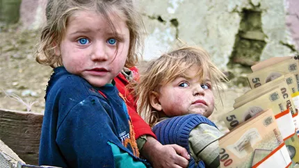 Născuți pentru sărăcie! Românii, de 11 ori mai săraci decât media europeană. Date oficiale