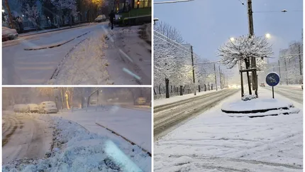 Prognoză meteo specială pentru București. Stratul de zăpadă va ajunge până la 17 centimetri