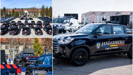 Jandarmeria Română a cumpărat 51 de autospeciale de lux. Acestea au costat 1,5 milioane de euro și au fost produse în Coreea de Sud 