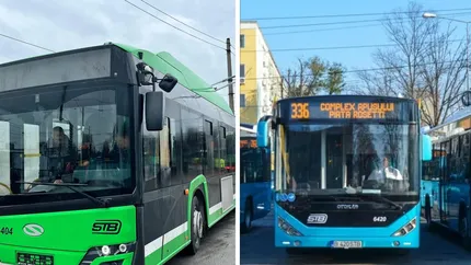 Schimbări drastice la STB: dispare autobuzul 336, traseul tramvaiului 5 și troleibuzului 61 se modifică. Câte noi mașini vor intra în circulație