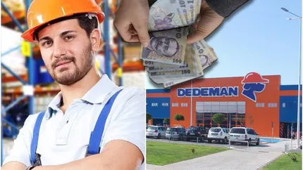 Dedeman oferă noi locuri de muncă pentru români! Compania gigant face angajări masive și oferă salarii de până la 10.000 de lei!