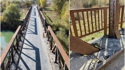 Un pod din România va fi demolat. Ce planuri are CNAIR
