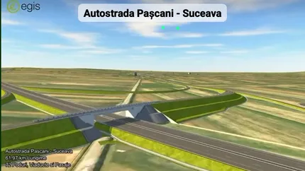 Autostrada Moldovei A7. Tronsonul Paşcani - Suceava primeşte avizul final înainte de aprobarea în Guvern