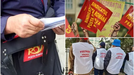 A început greva poștașilor! Românii NU pot accesa serviciile Poștei Române