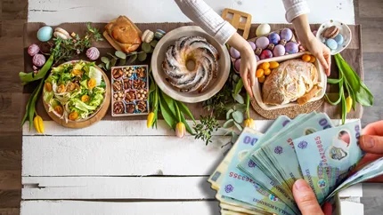 Cât costă produsele pentru masa de Paște în 2024. Scumpirile se vor simți în buzunarele românilor