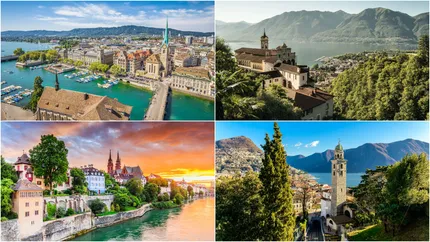 Cât de scumpă este o vacanță în Elveția. Care sunt orașele pe care trebuie să le vezi neapărat