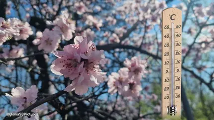 Prognoza meteo 22 martie 2025. Vremea va fi mai caldă decât în mod normal