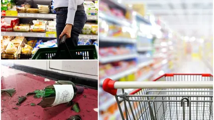 Ce se întâmplă dacă spargi un produs de pe rafturile marilor supermarketuri. Este lege în România