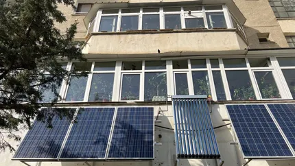 Interzis şi total ilegal pentru românii care stau la bloc. Scandal din cauza panourilor solare de pe faţada blocului