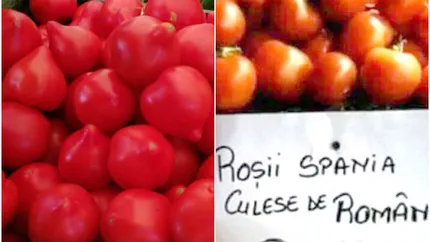 Un piețar a scos la vânzare roșii Spania culese de români. Cât costă un kilogram