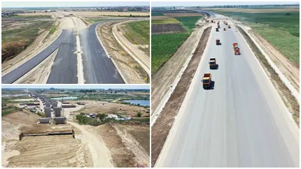 Mobilizare impresionantă pe Autostrada Moldovei, între Buzău și Focșani. Când se va circula pe cei 80 de kilometri?