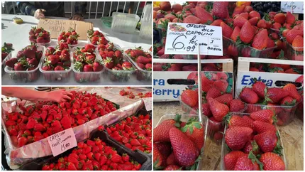 Căpșuni cu pesticide în piețele din România. Ce au dezvăluit controalele făcute de Ministerul Agriculturii