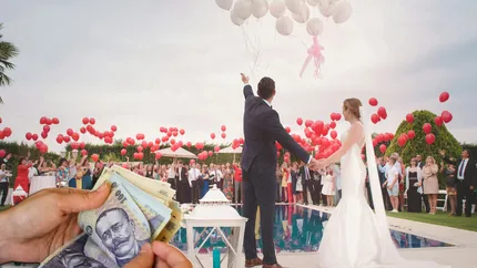 Viitorii miri, îngroziţi de „taxa pe darul de nuntă”. Cât trebuie să plătească cei care „câștigă” 30.000 de euro