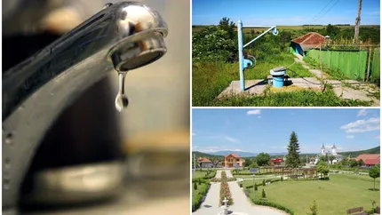 Alarmant! Românii primesc apă cu porția într-o localitate din România, doar 6 ore pe zi. Care este motivul