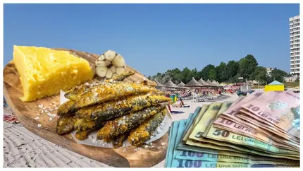Suma colosală cu care se vinde o porție de hamsii la o autoservire din Mamaia! Românii sunt revoltați de scumpirile de pe litoral