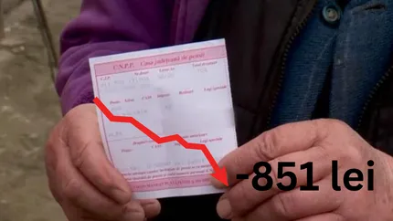 Povestea Mariei, căreia i-a scăzut pensia după recalculare. Statul i-a luat 851 de lei
