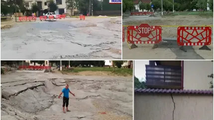 Stare de alertă printre localnicii din Slănic Prahova! Stațiunea se scufundă câte un pic în fiecare zi