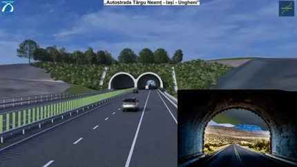 Proiect revoluționar în infrastructura României. Tuneluri cu trei benzi pe sens. Viitorul transportului începe acum!