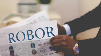 ROBOR la trei luni scade la 5,81%