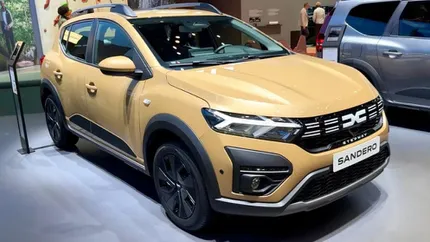 Dacia Sandero, cea mai vândută mașină în Europa. Dacia Duster este pe locul 13