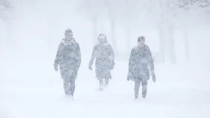 Ninsorile mătură România! 11 județe vor fi acoperite de zăpadă! Harta zonelor afectate