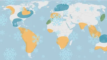Iarna 2024. La Nina își intră în rol. Zăpadă și temperaturi atipice în Europa!