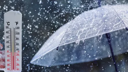 Alertă meteo. Vremea se răcește brusc! Ploi în toată țara, temperaturi scăzute și ninsori în zonele montane!