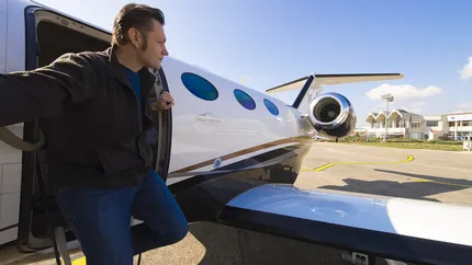 Avioanele privale ale bogaților, sursă majoră de poluare a mediului