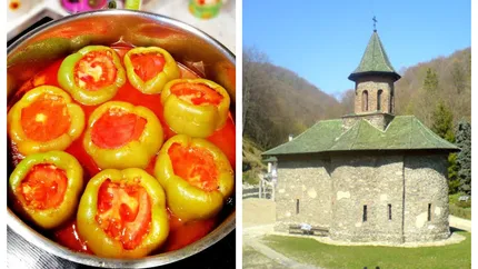 Ardei umpluți mănăstirești. Rețeta de post a măicuțelor de la Mănăstirea Prislop