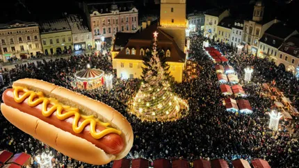 Prețuri șocante la Târgul de Crăciun din Brașov. Cât plătești pentru un hotdog sau o clătită