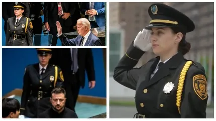 O româncă îi păzește pe liderii lumii! A fost în spatele lui Biden, Macron și Zelensky. ”Am avut emoții foarte mari”