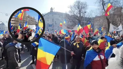 Protest masiv în București. Măsuri severe de securitate pentru un marș împotriva anulării alegerilor