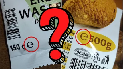 Ce înseamnă, de fapt, simbolul E de pe alimente. Foarte puțini știu ce reprezintă!