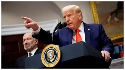 Donald Trump impune taxe vamale de 25% tuturor mașinilor care nu sunt produse în SUA. Uniunea Europeană pierde o piață importantă