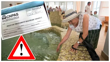 Bilete tratament 2025. CNPP oferă pensionarilor 130.000 de bilete de tratament balnear la prețuri mici